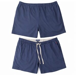 Polo Ralph Lauren Sleep Shorts Mens 3XL Blue Good Cotton Drawstring Lounge Pony